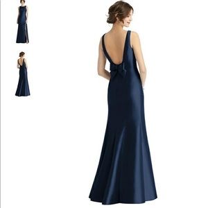 Bella Bridesmaid Alfred Sung D770 in Midnight NEW